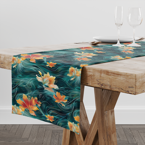 table runner mockup