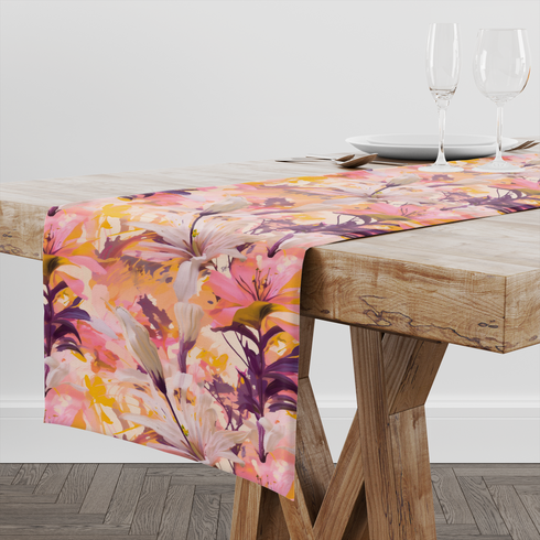 table runner mockup