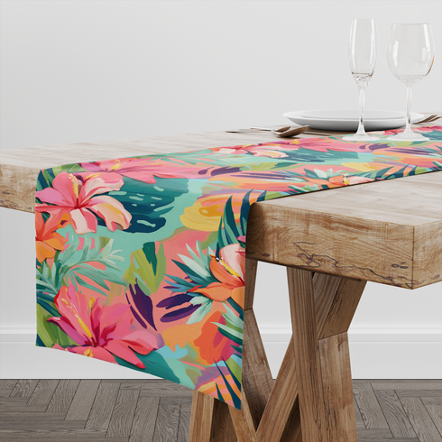 table runner mockup