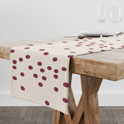 table runner mockup