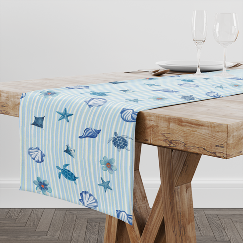 table runner mockup