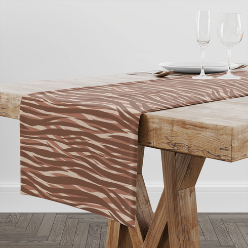 Ondas Marrones y Beige Textura Tela