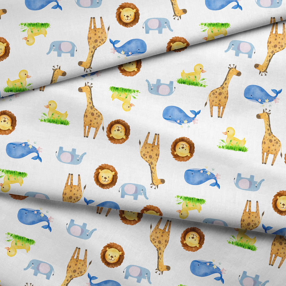  fabric fold mockup