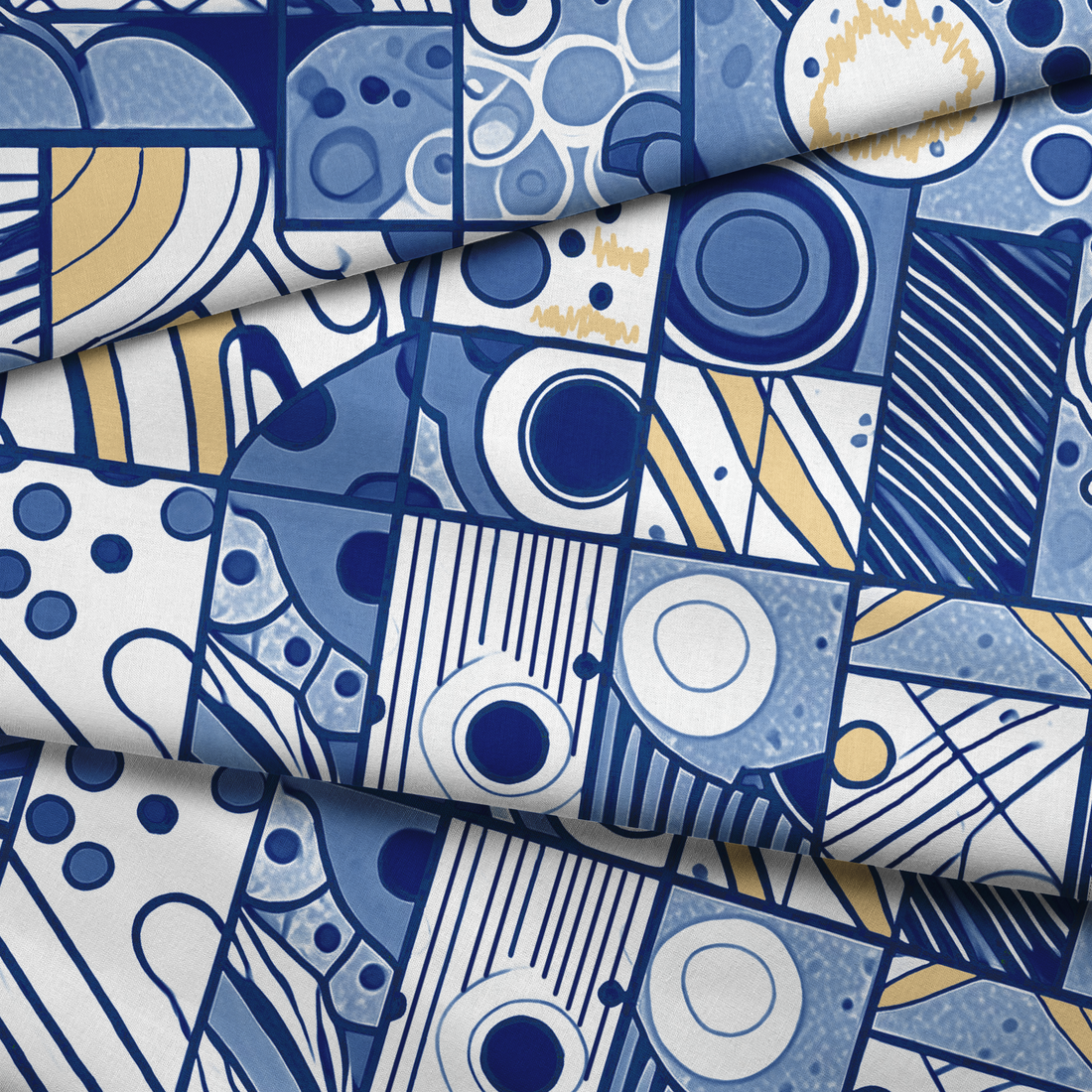  fabric fold mockup
