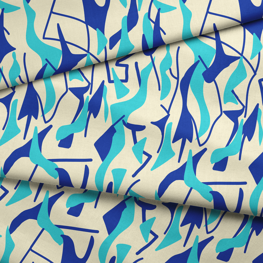  fabric fold mockup
