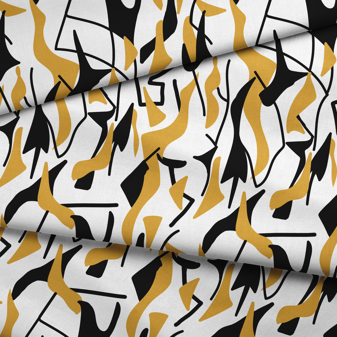 fabric fold mockup