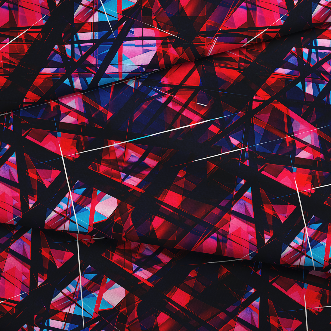  fabric fold mockup