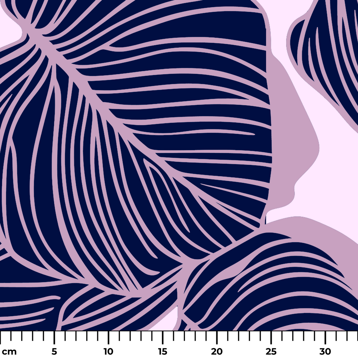 Monstera Azul Marino Lila | Toalla Viajera de Sutex Colombia