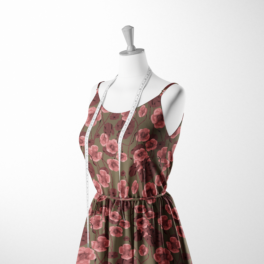  sutex woven dress form mockup