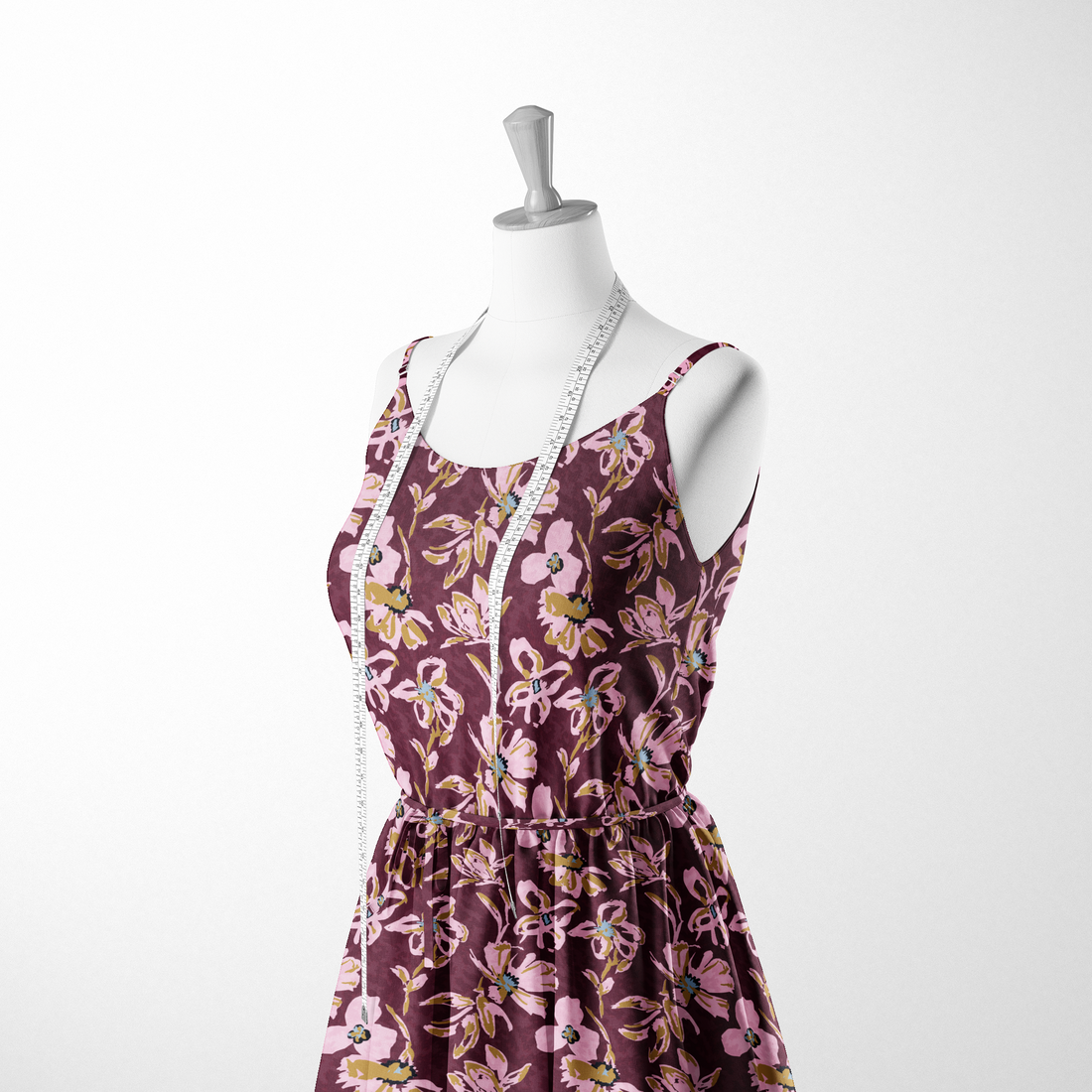  sutex woven dress form mockup
