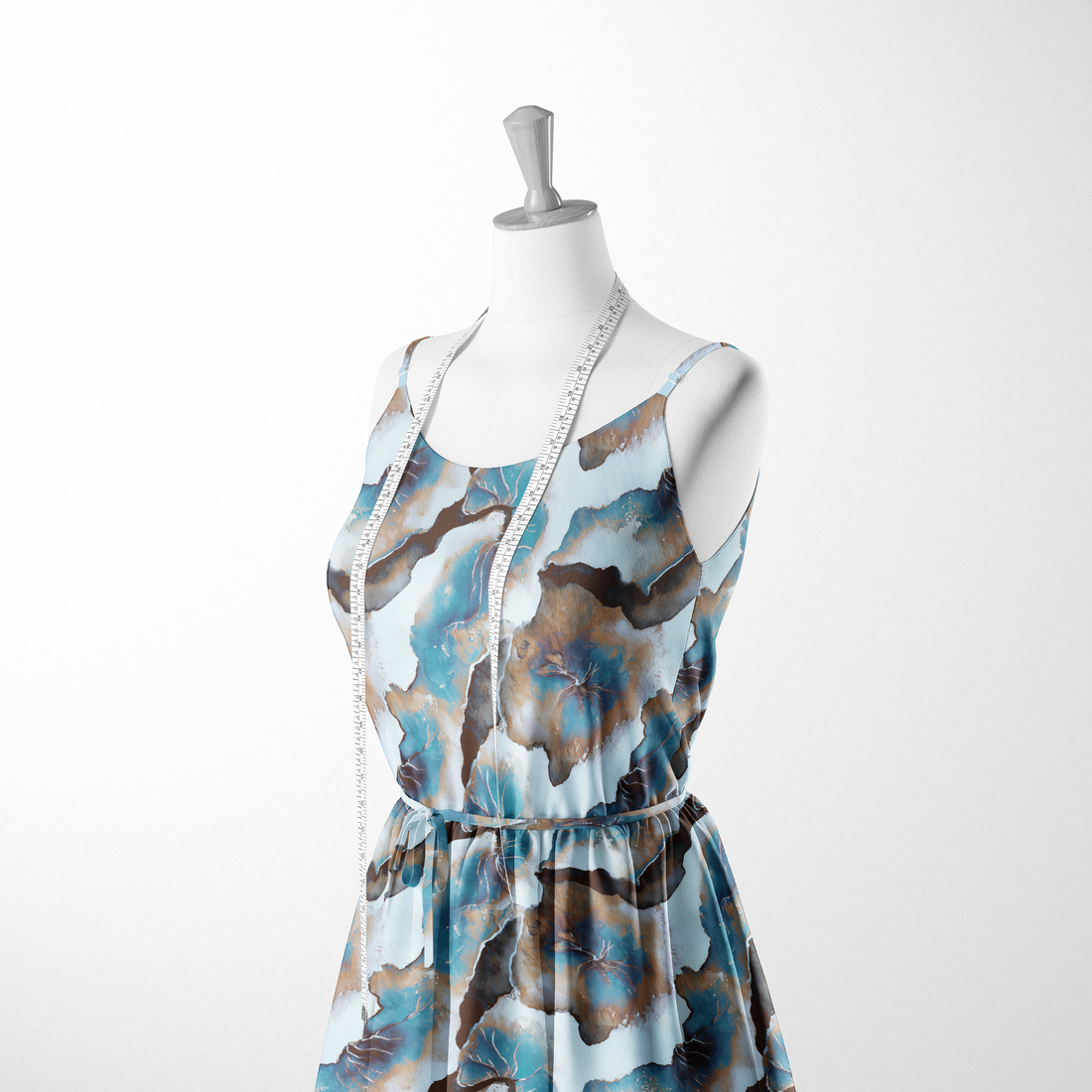  sutex woven dress form mockup