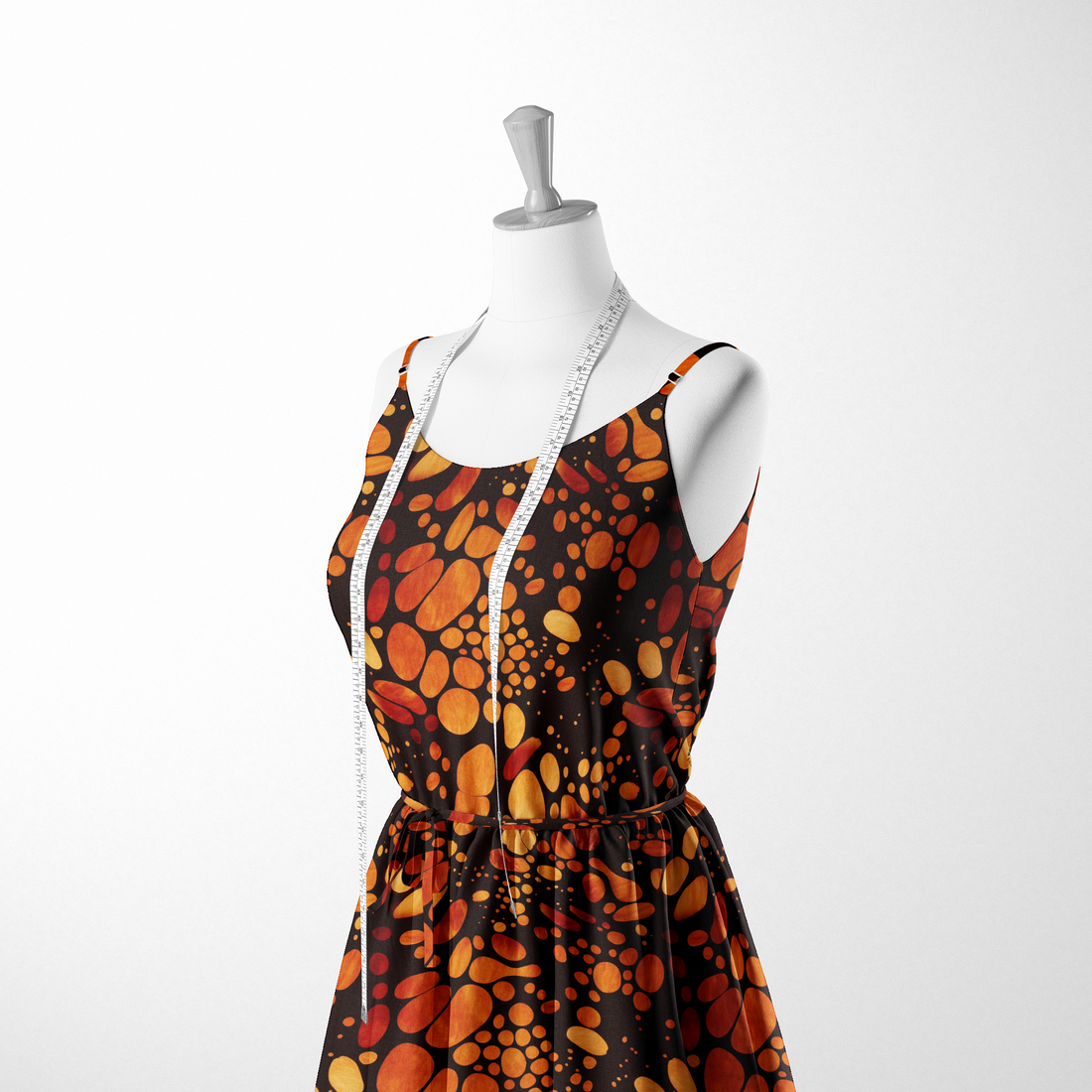  sutex woven dress form mockup