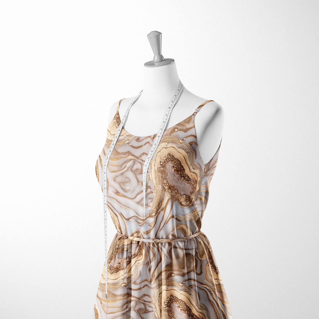  sutex woven dress form mockup