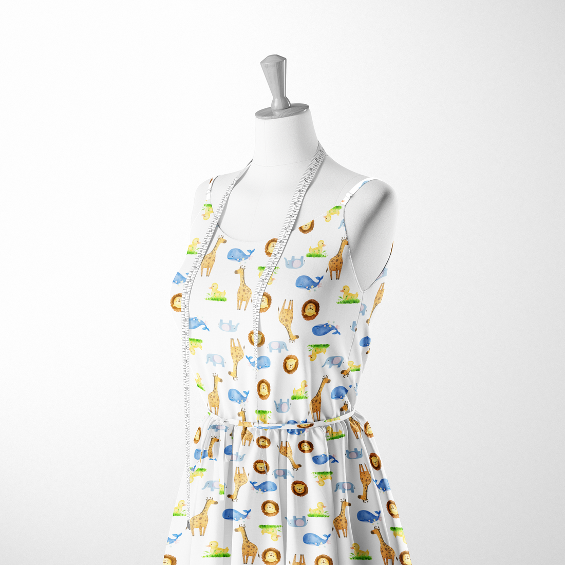  sutex woven dress form mockup