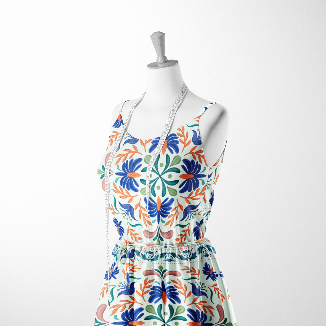  sutex woven dress form mockup