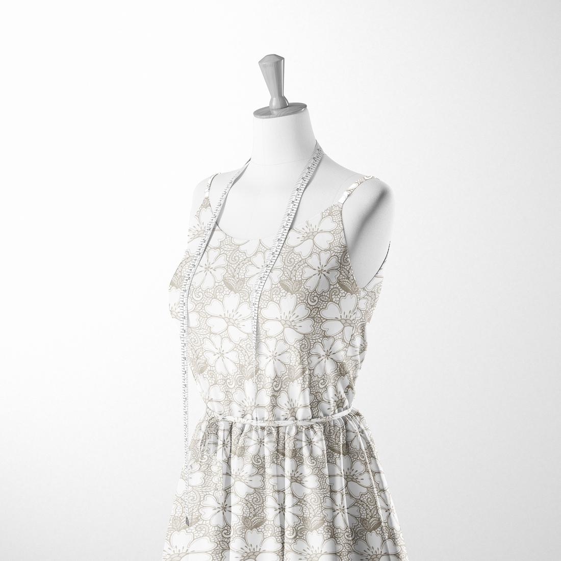  sutex woven dress form mockup