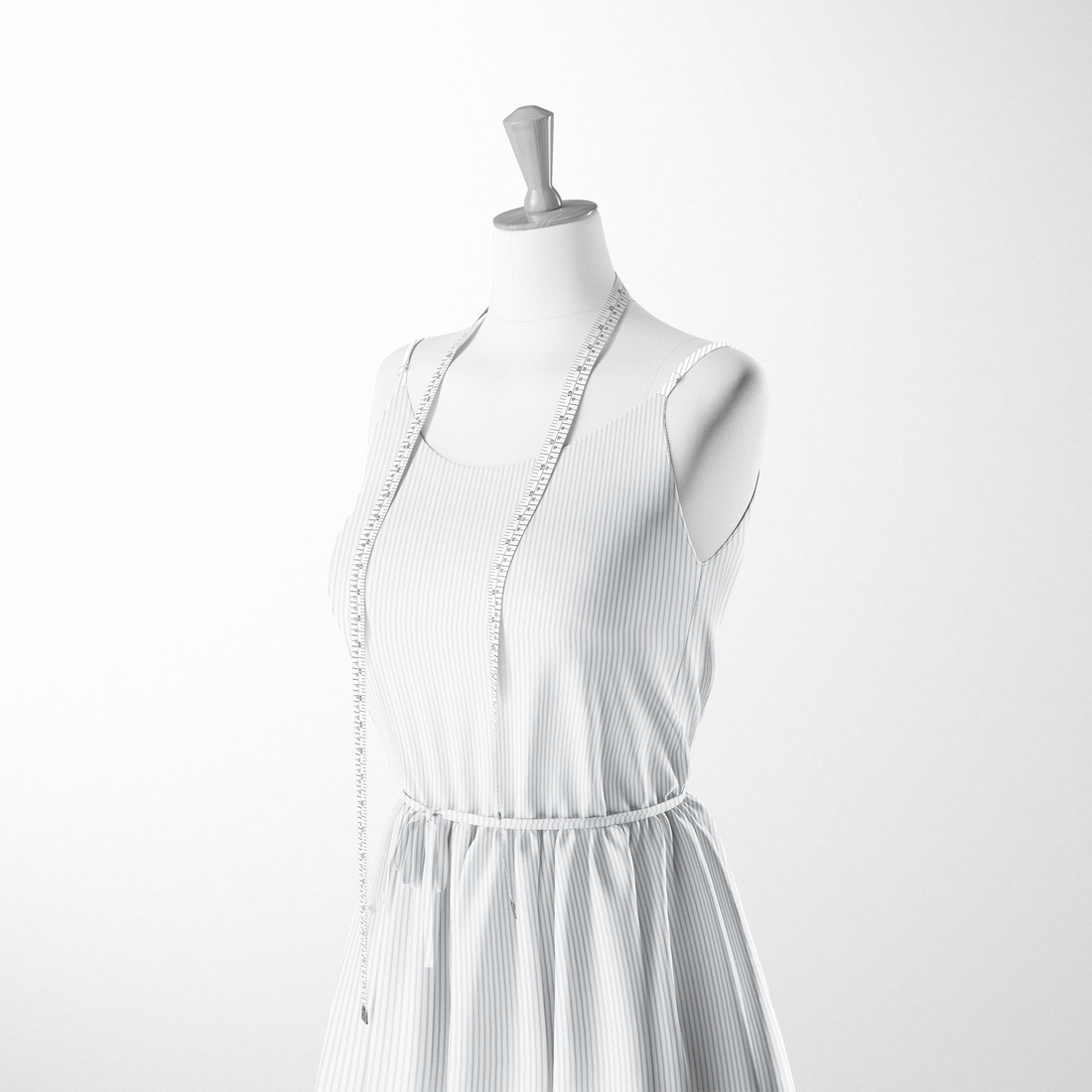  sutex woven dress form mockup