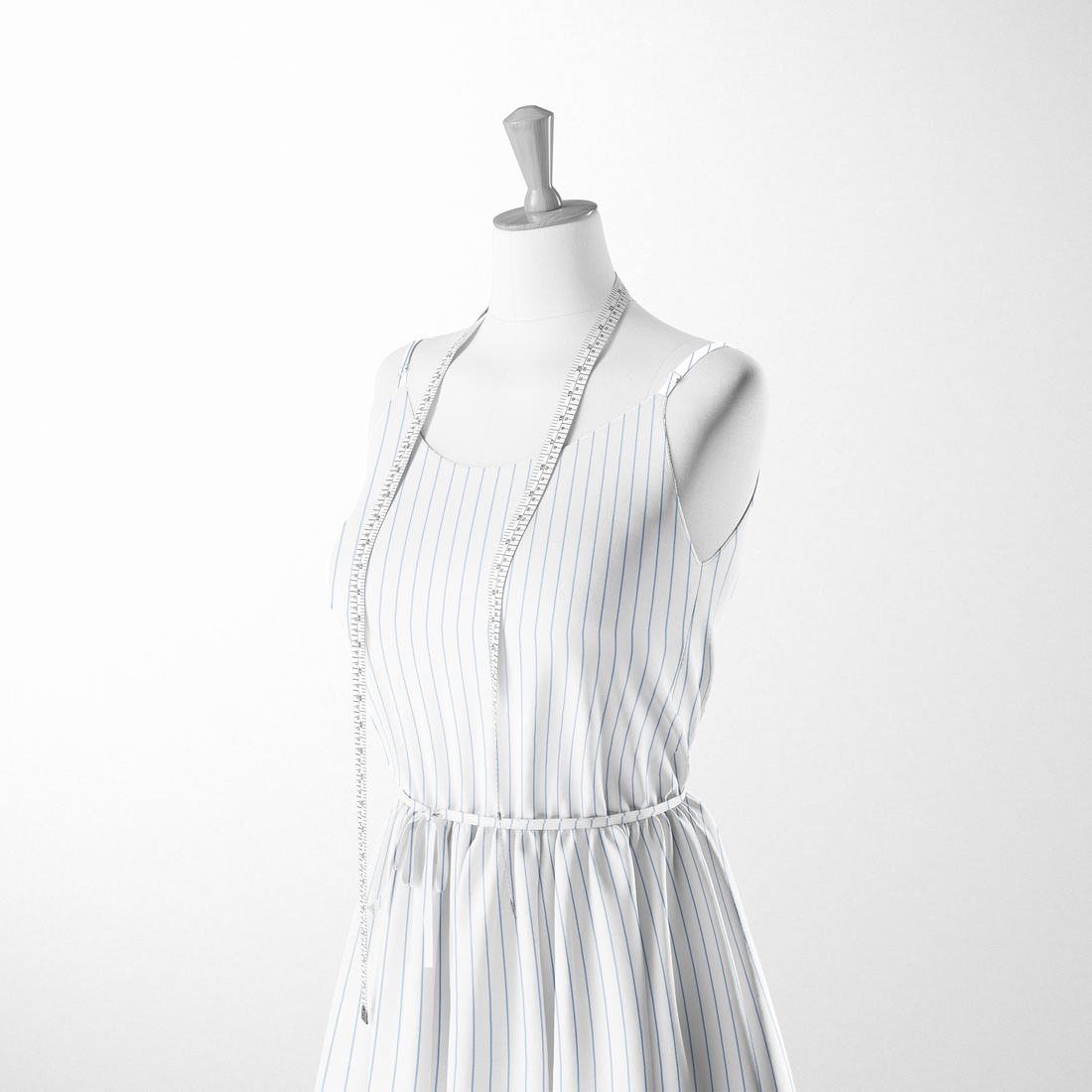 sutex woven dress form mockup