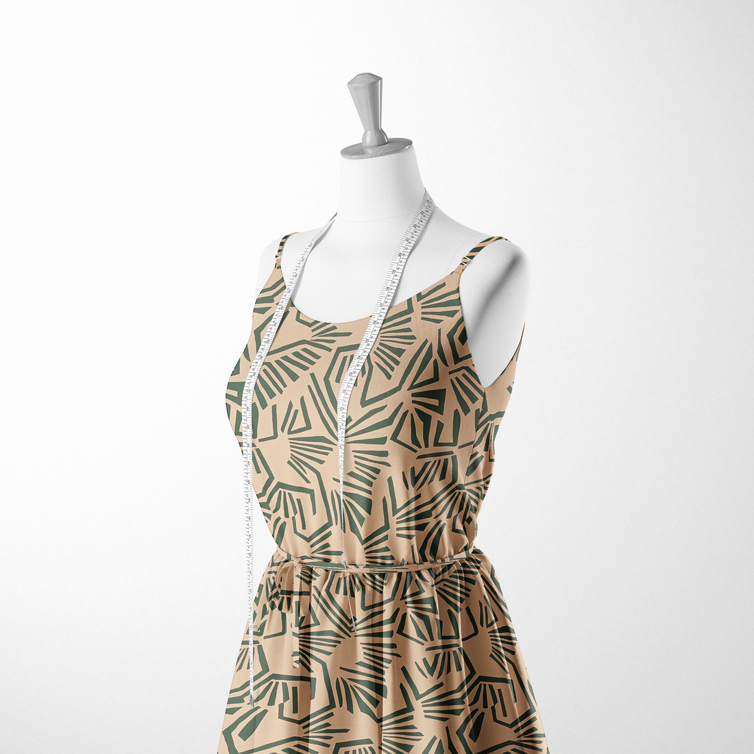  sutex woven dress form mockup