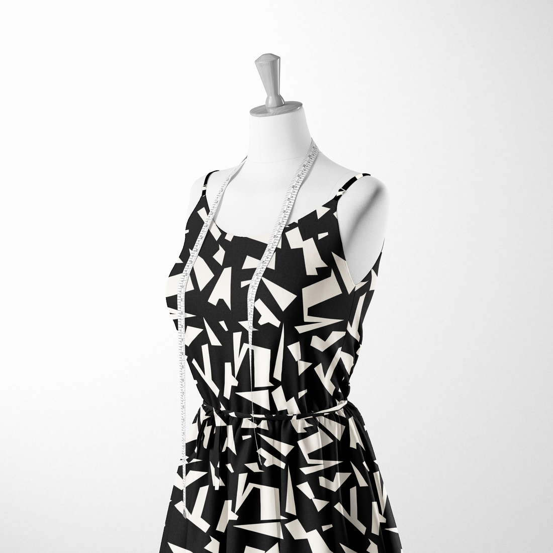  sutex woven dress form mockup