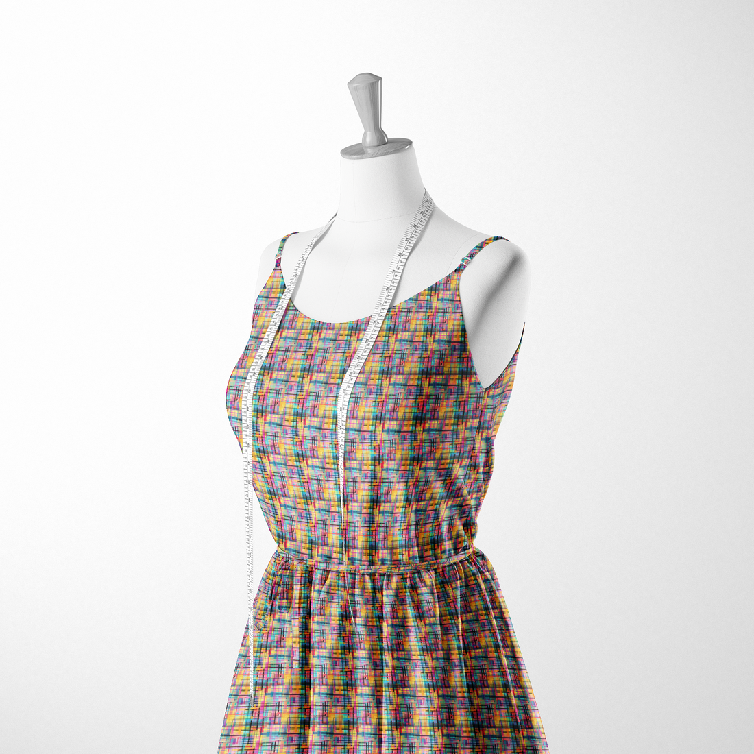  sutex woven dress form mockup