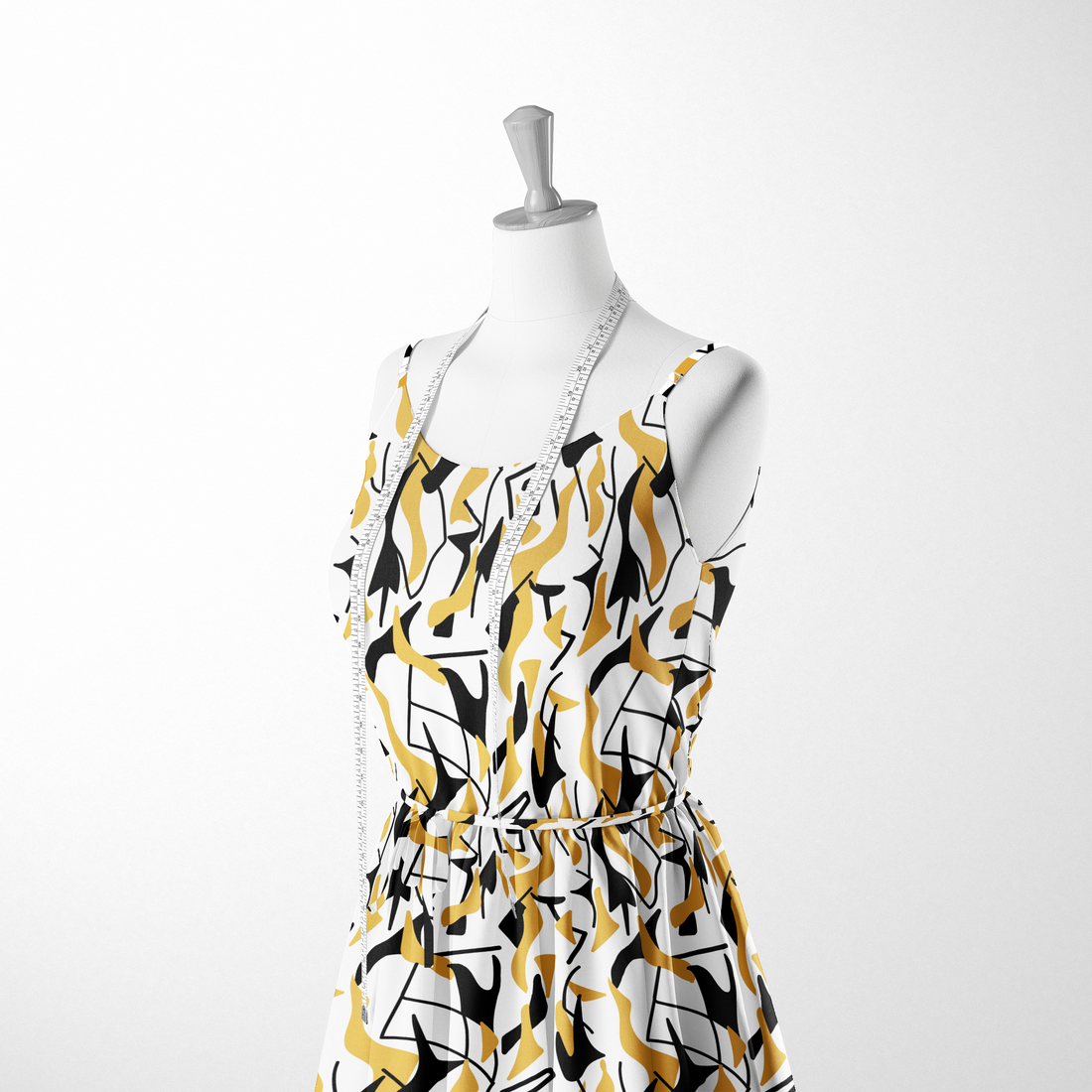  sutex woven dress form mockup
