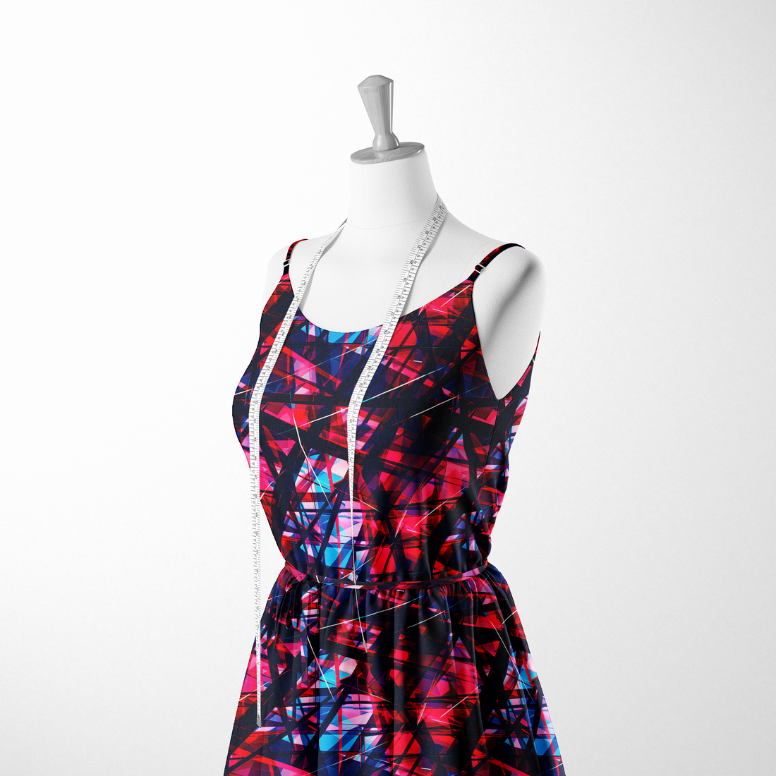  sutex woven dress form mockup