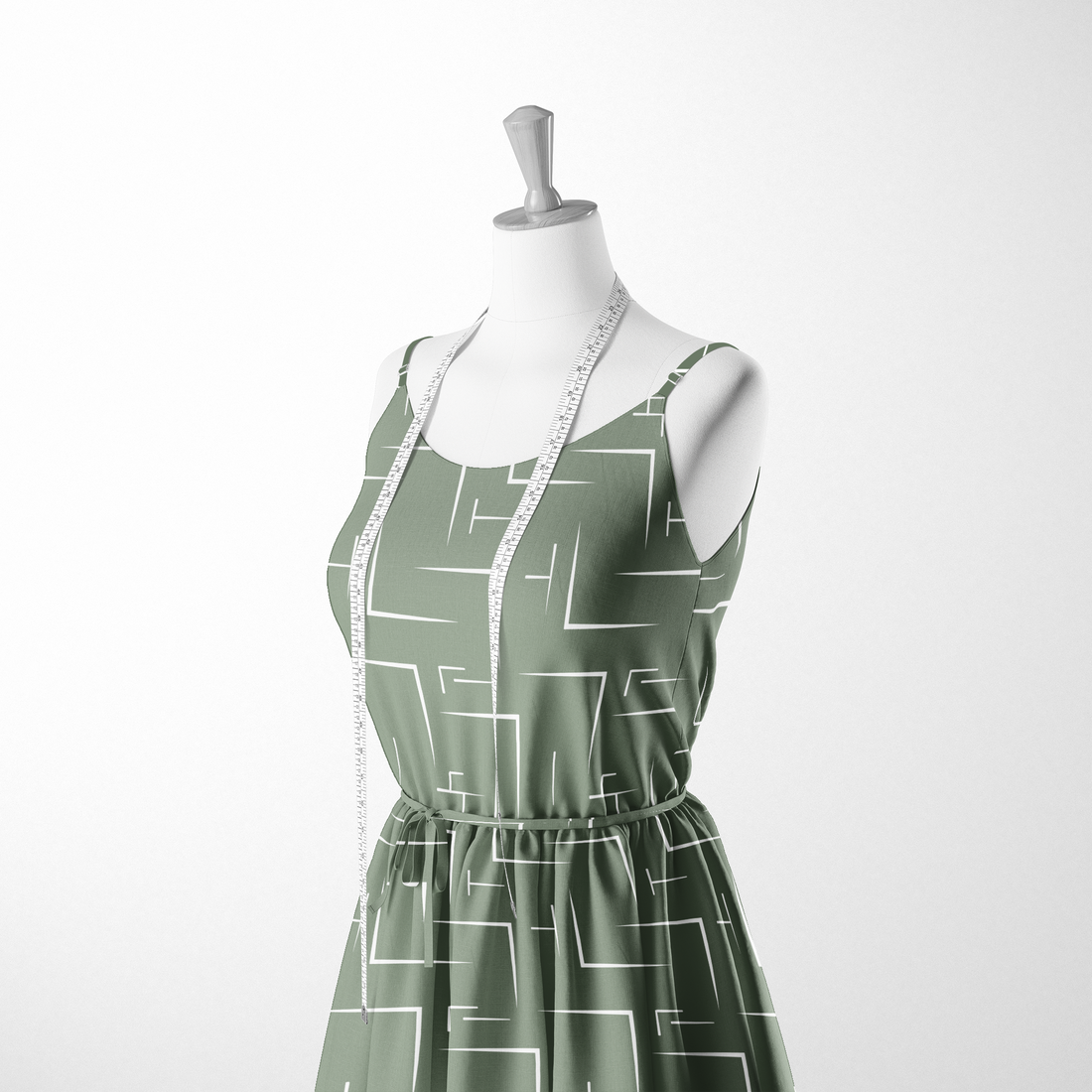  sutex woven dress form mockup