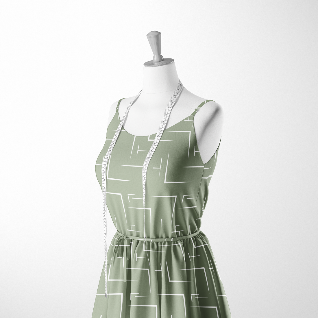  sutex woven dress form mockup