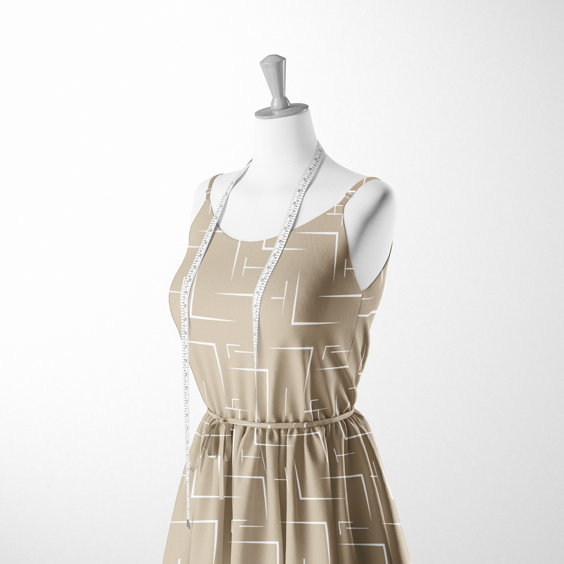  sutex woven dress form mockup