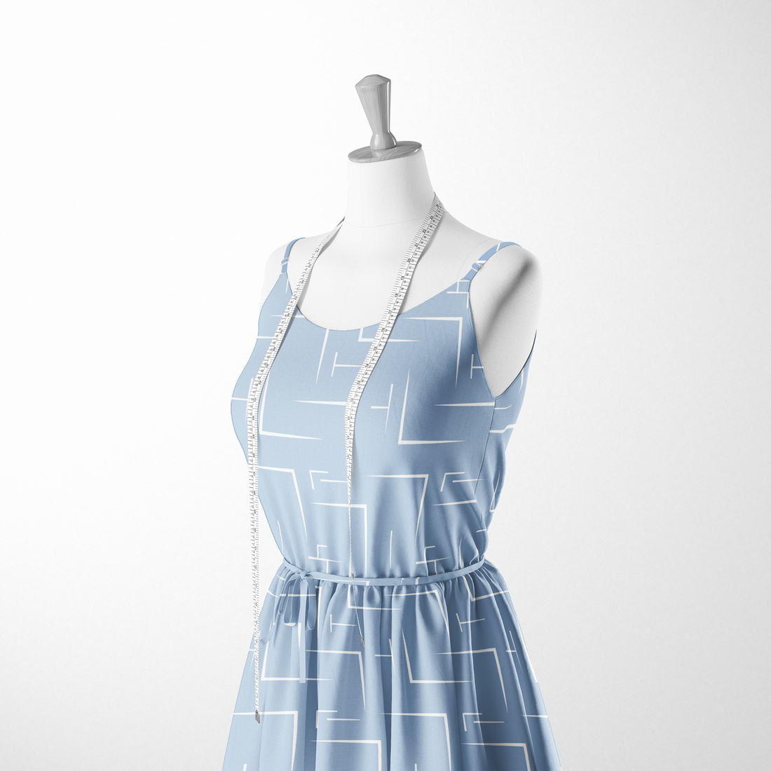  sutex woven dress form mockup