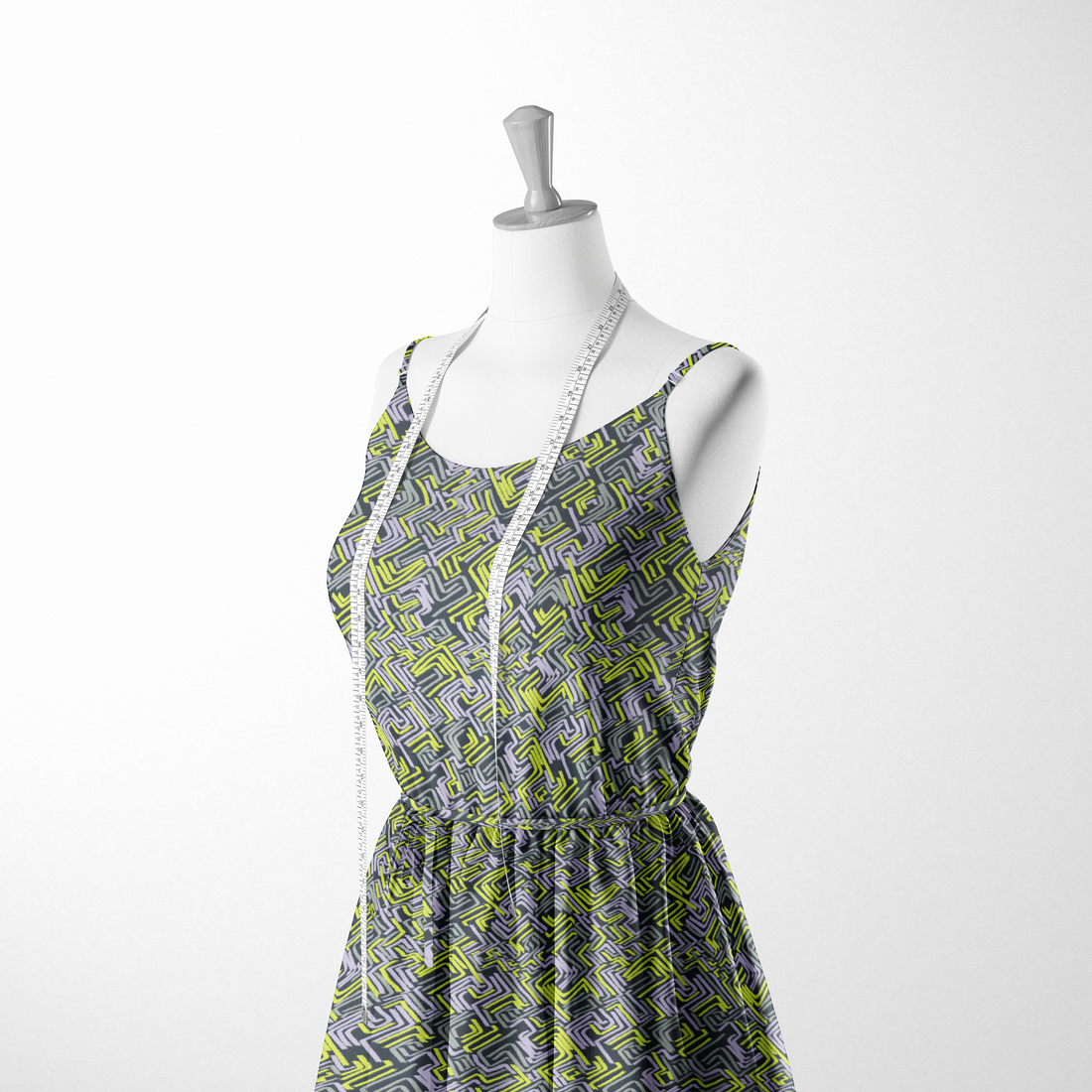 sutex woven dress form mockup