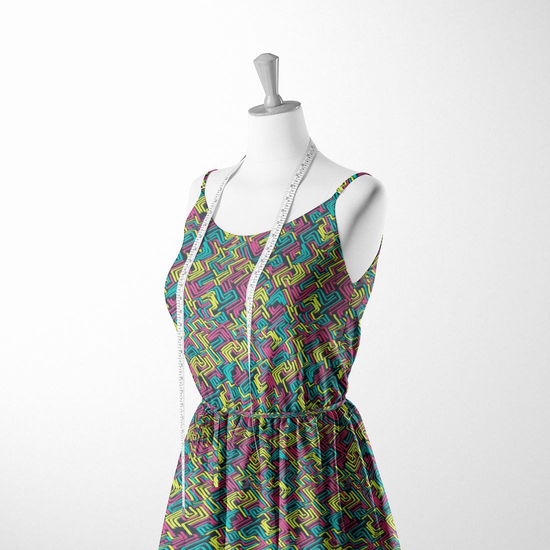  sutex woven dress form mockup