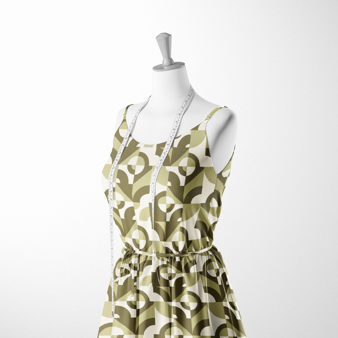 sutex woven dress form mockup