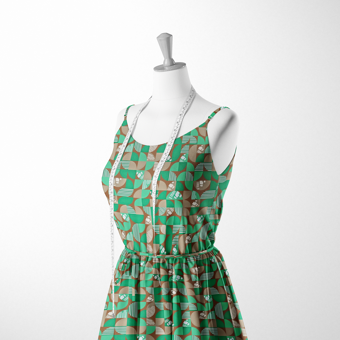  sutex woven dress form mockup