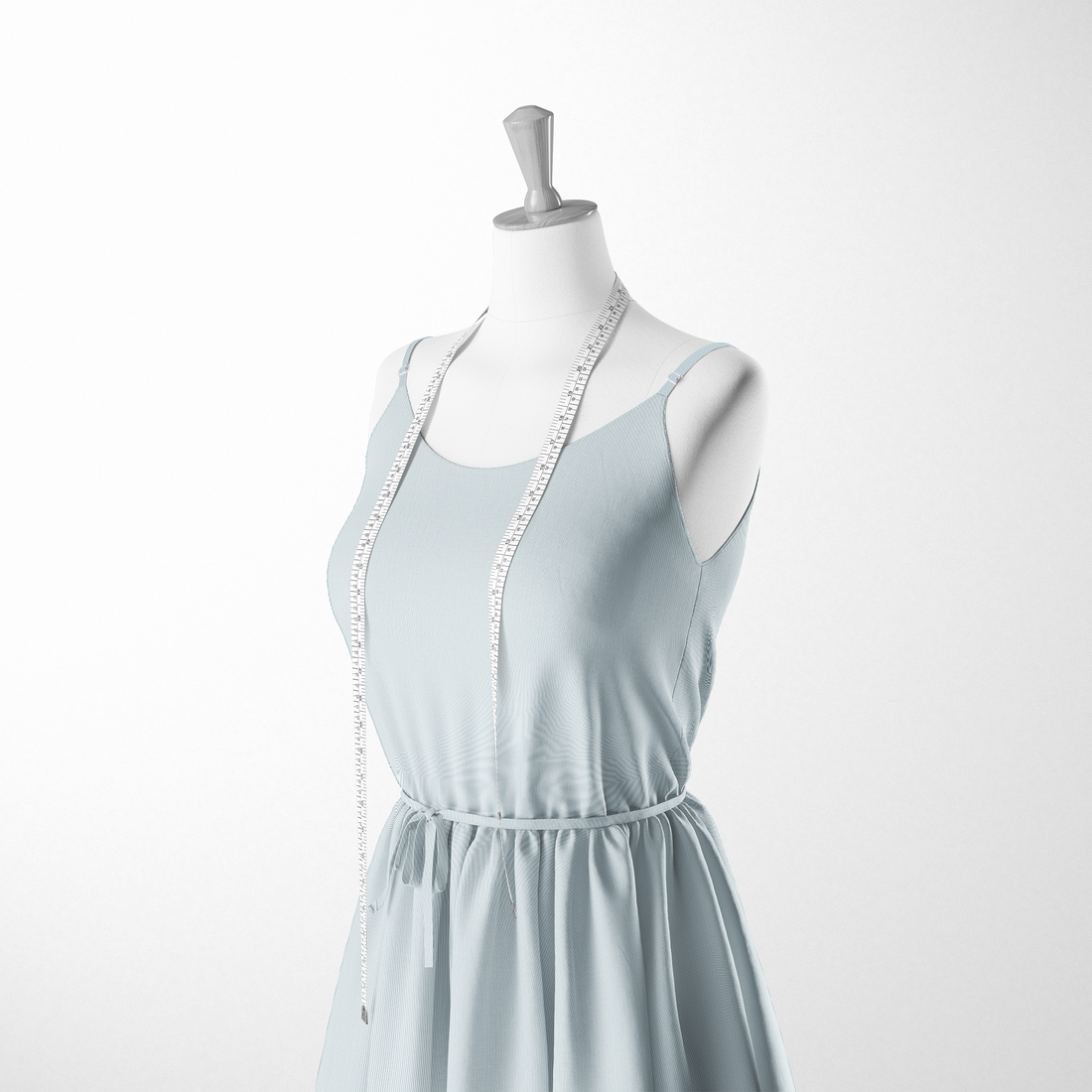  sutex woven dress form mockup