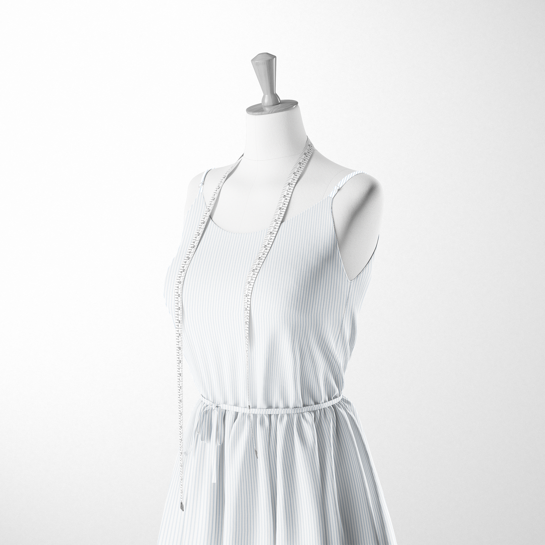  sutex woven dress form mockup