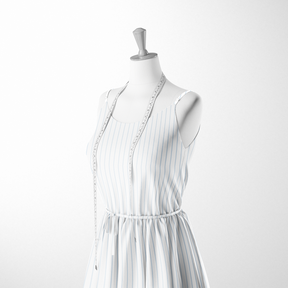 sutex woven dress form mockup