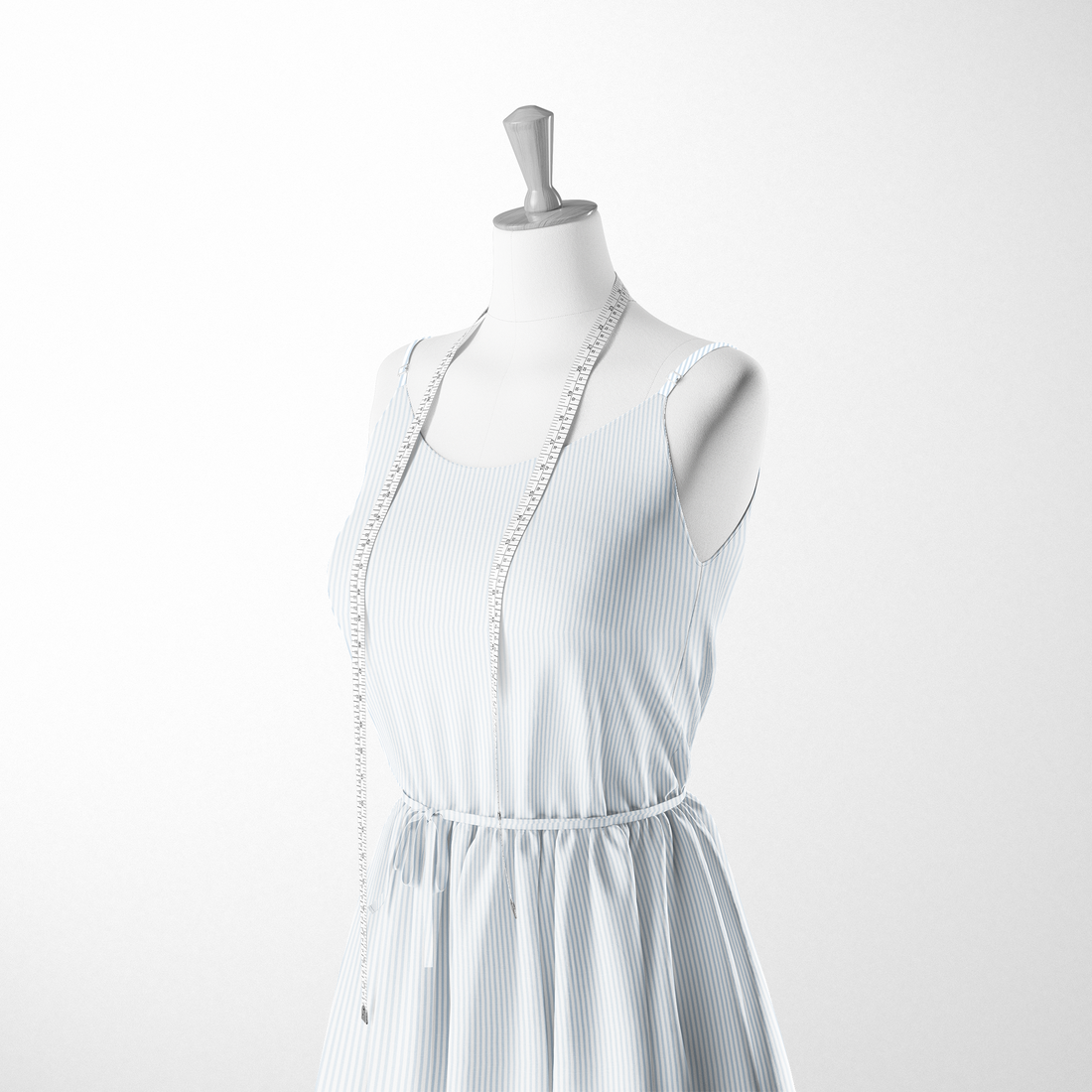  sutex woven dress form mockup