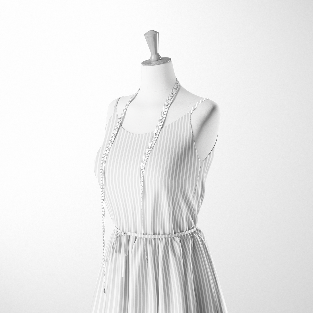  sutex woven dress form mockup