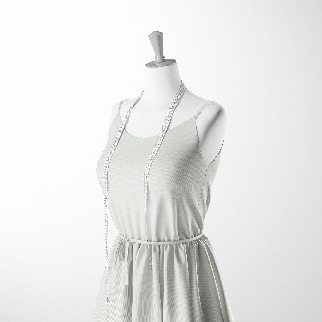  sutex woven dress form mockup