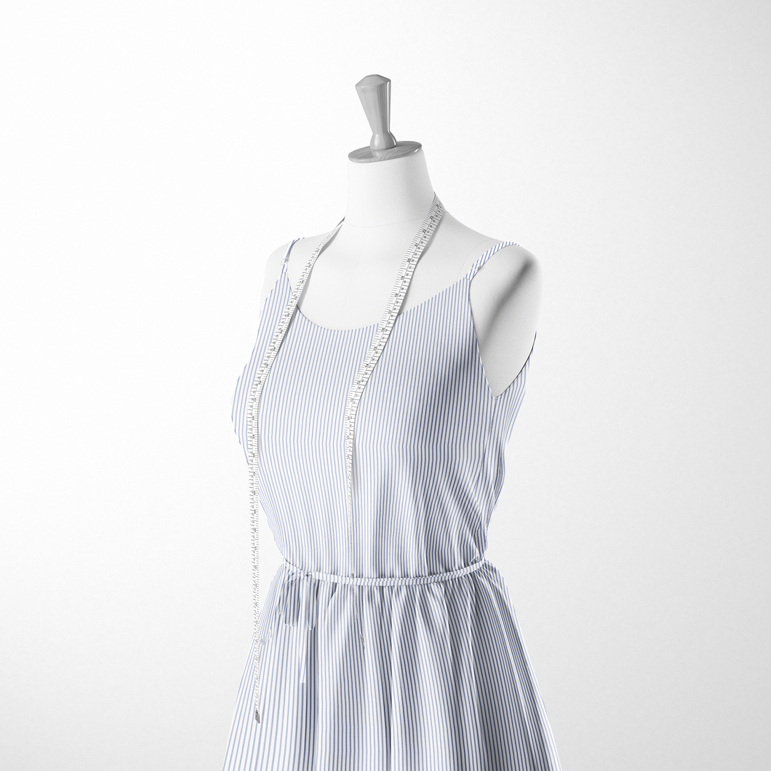  sutex woven dress form mockup