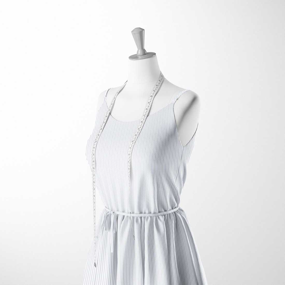  sutex woven dress form mockup