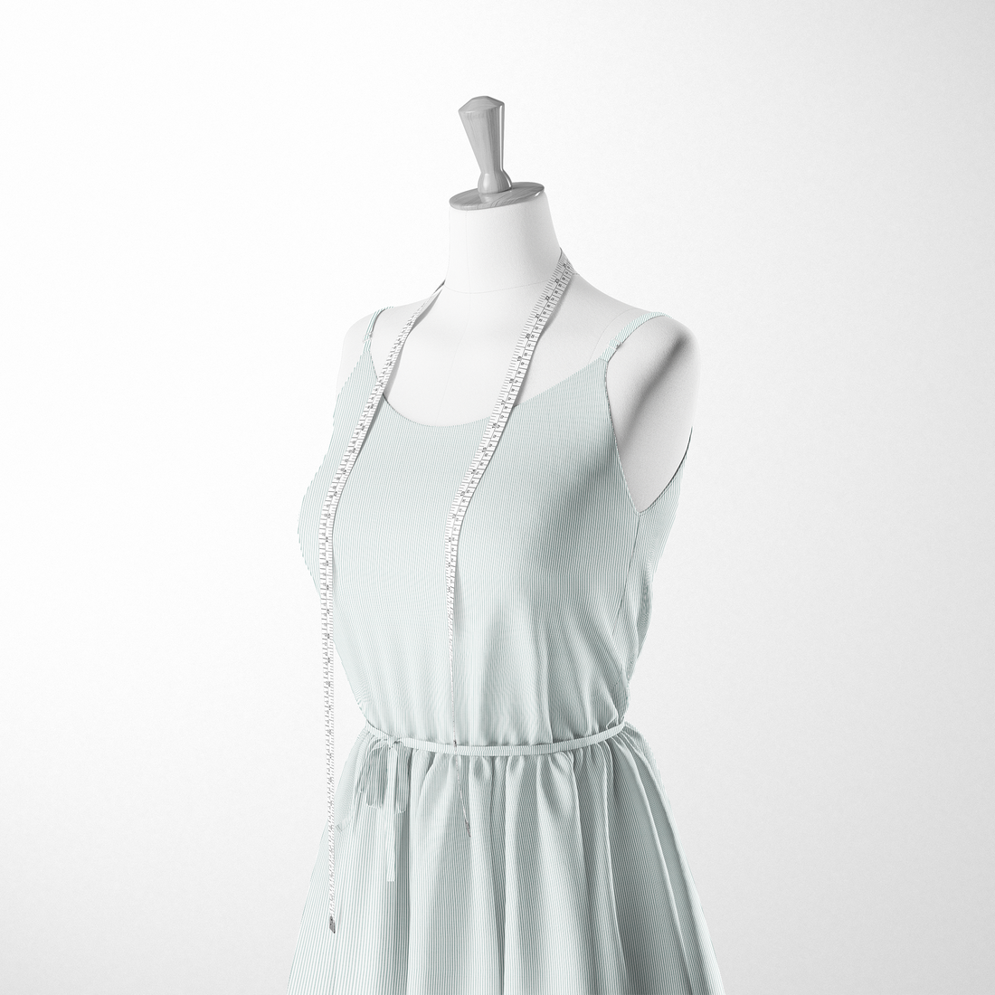  sutex woven dress form mockup