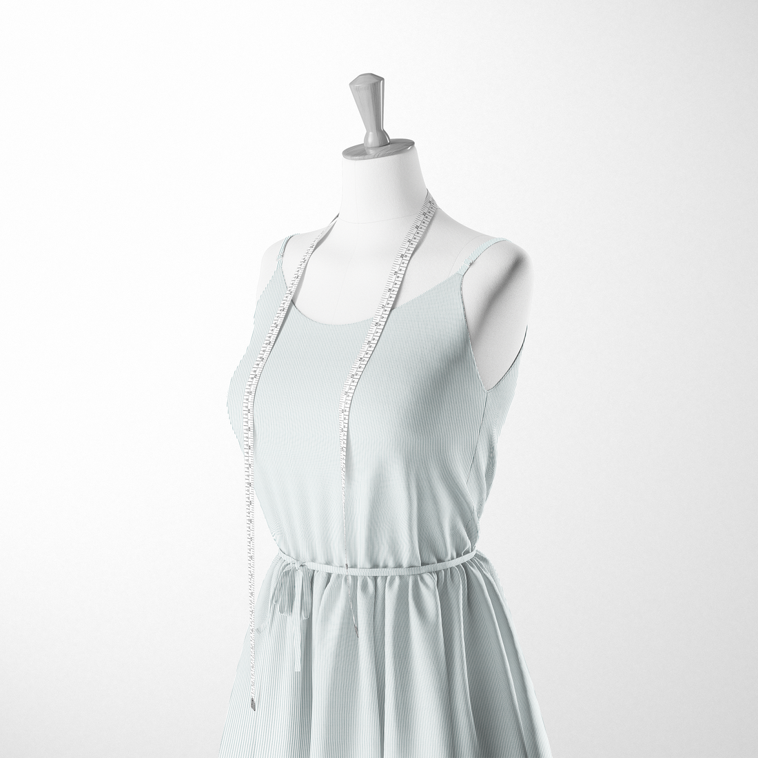  sutex woven dress form mockup