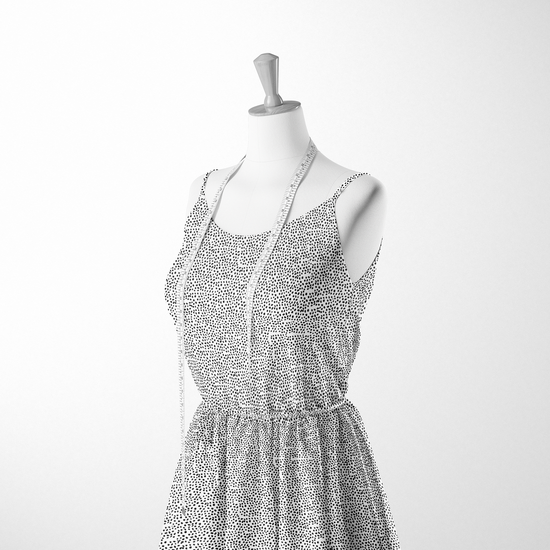 sutex woven dress form mockup
