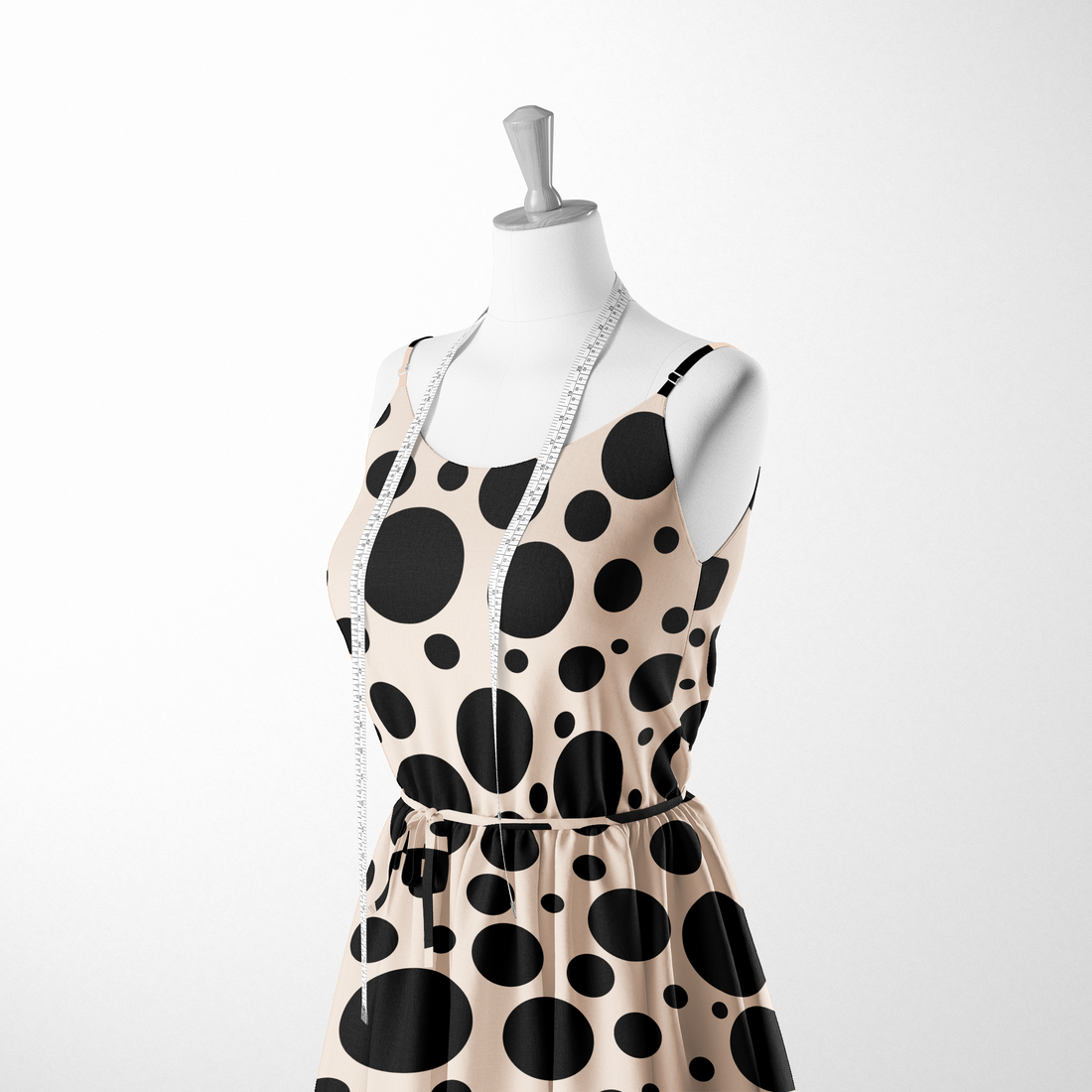  sutex woven dress form mockup