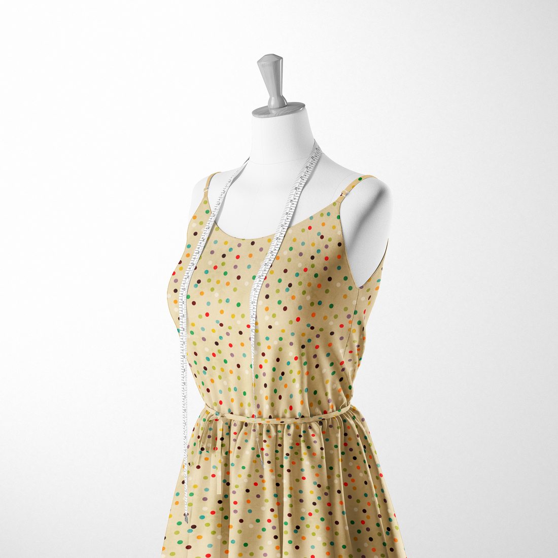  sutex woven dress form mockup