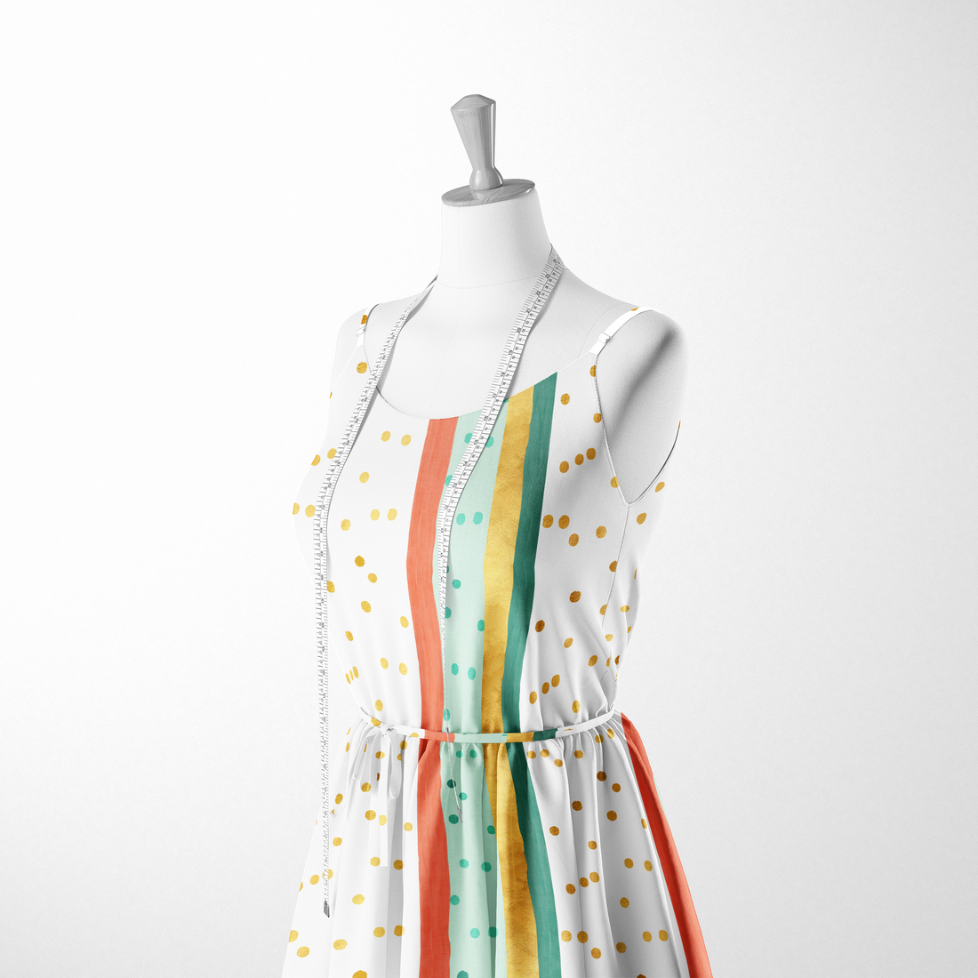  sutex woven dress form mockup
