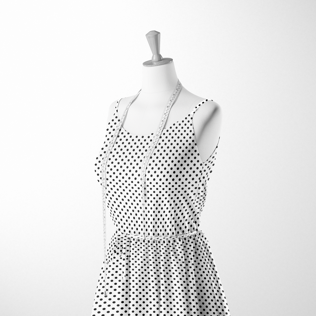  sutex woven dress form mockup